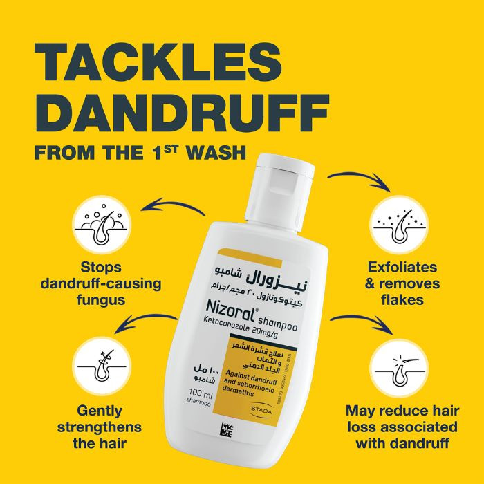 Nizoral Anti Dandruff Shampoo 100ml