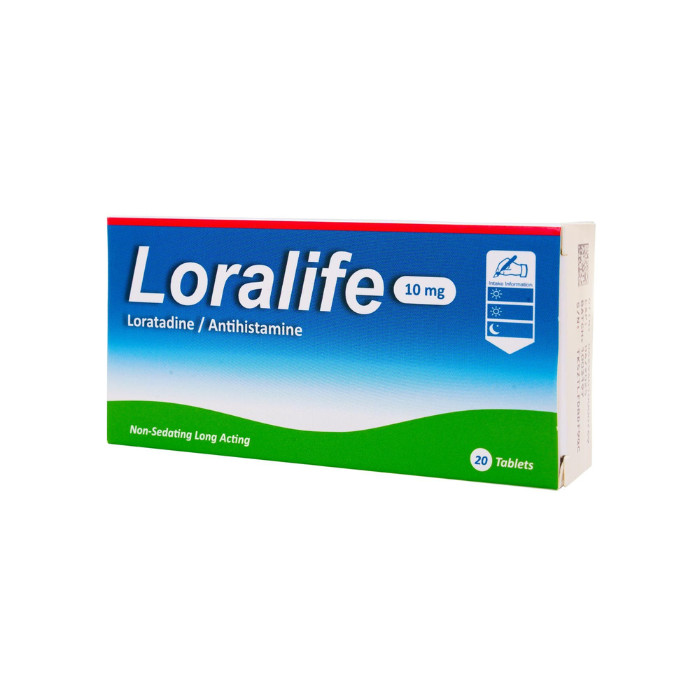 Loralife 10mg Tab 20s (10s Blister X 2)