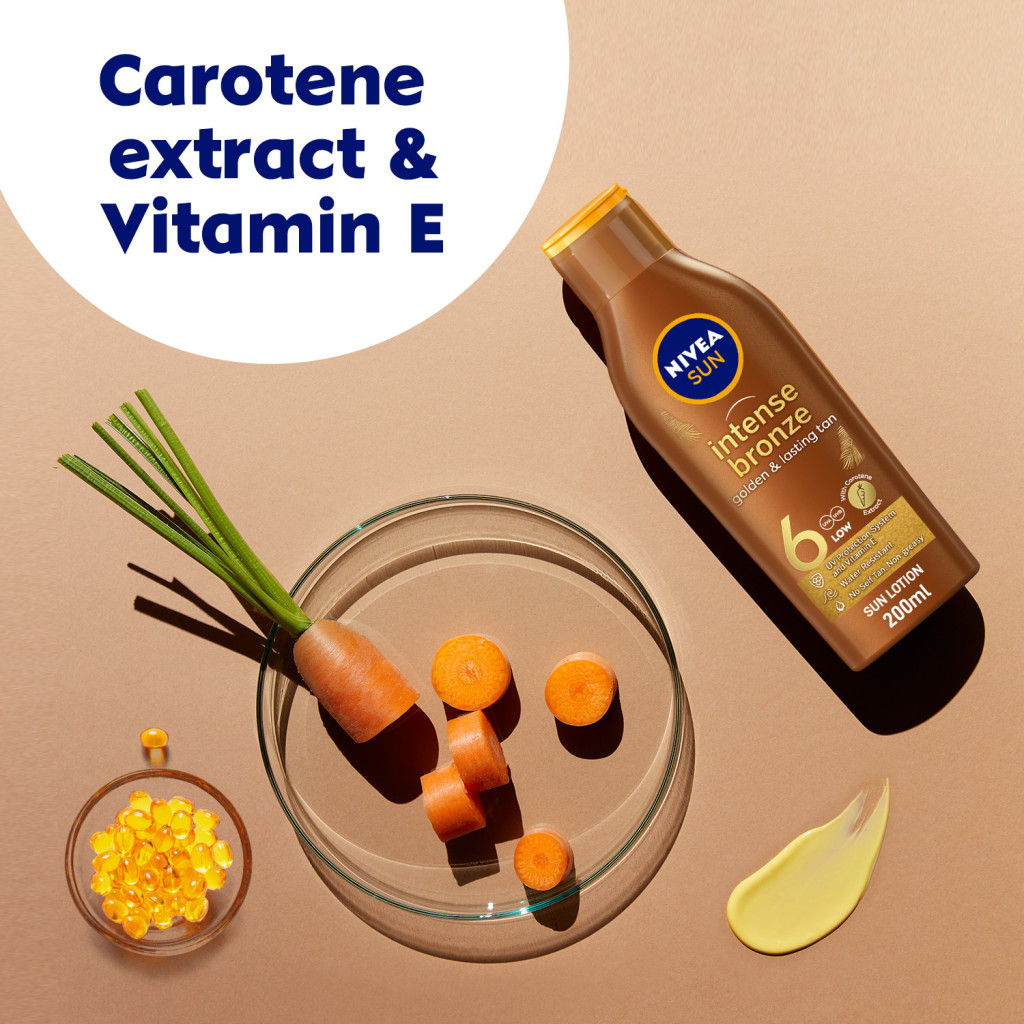 Nivea Sun Carotene (SPF6) Tanning Lotion 200ml