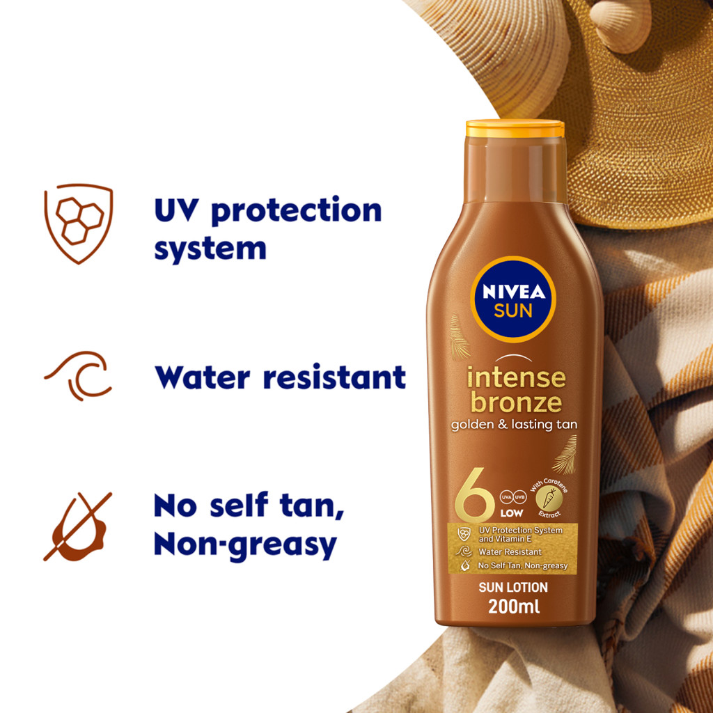 Nivea Sun Carotene (SPF6) Tanning Lotion 200ml