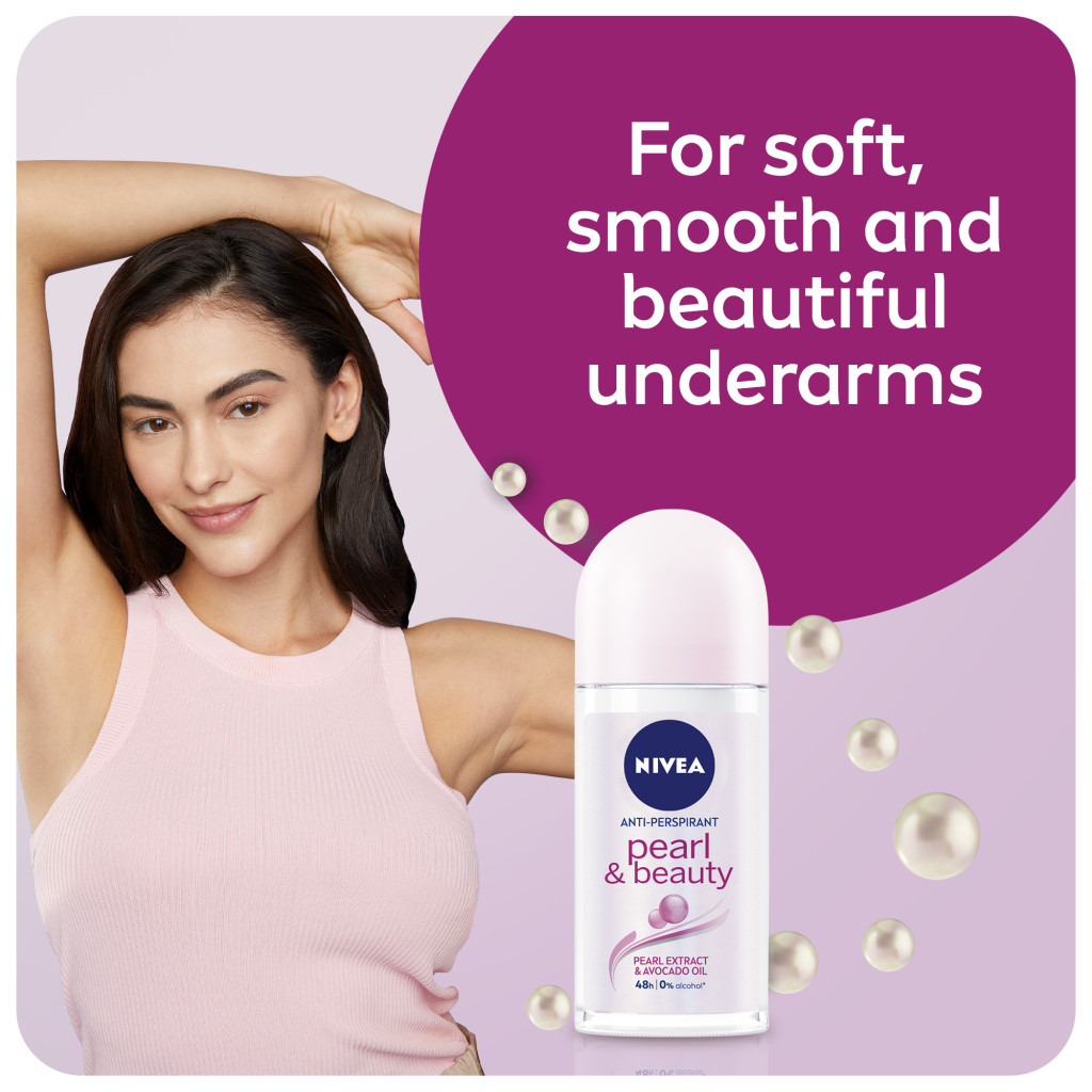 Nivea Deodorant Pearl & Beauty Roll- On 50ml