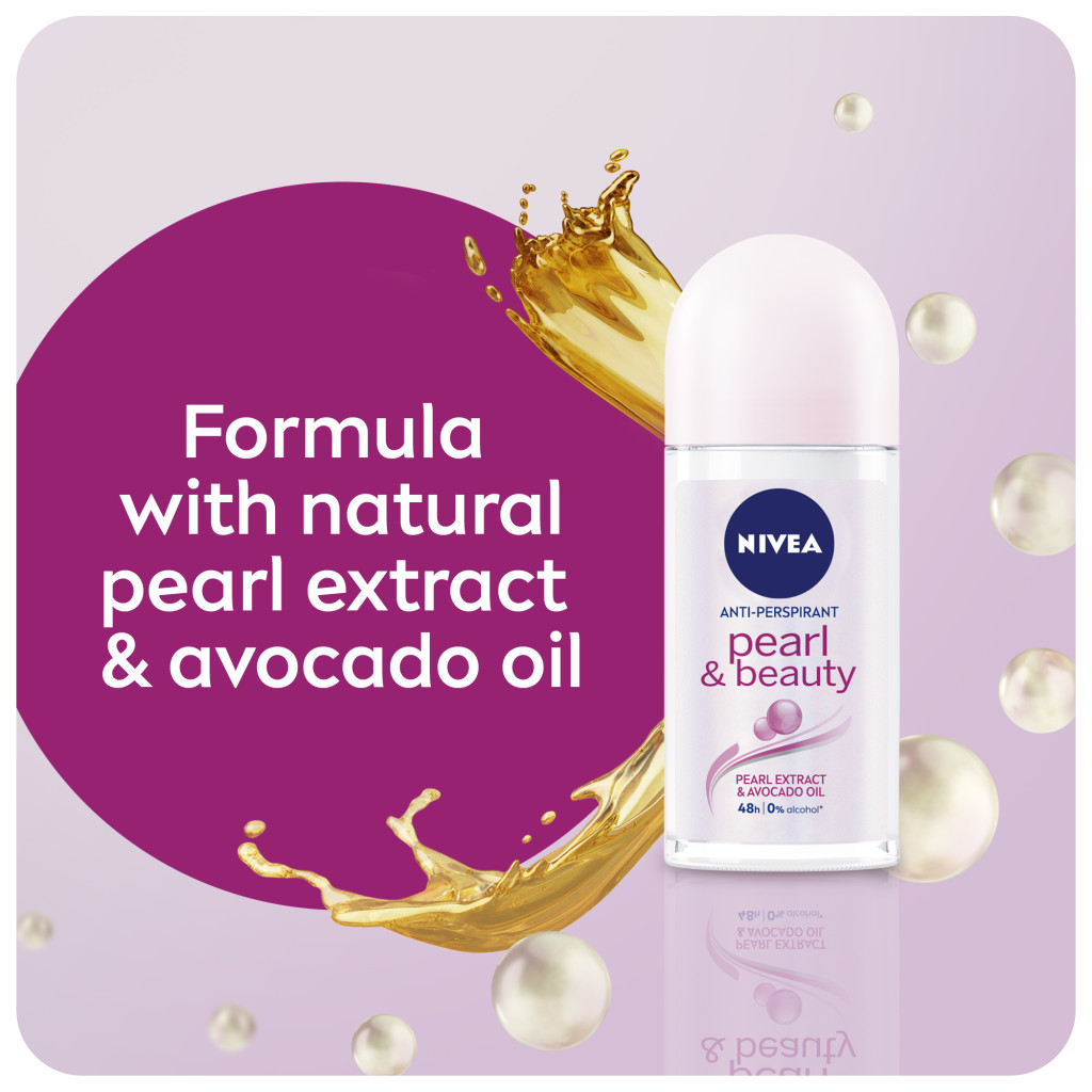Nivea Deodorant Pearl & Beauty Roll- On 50ml