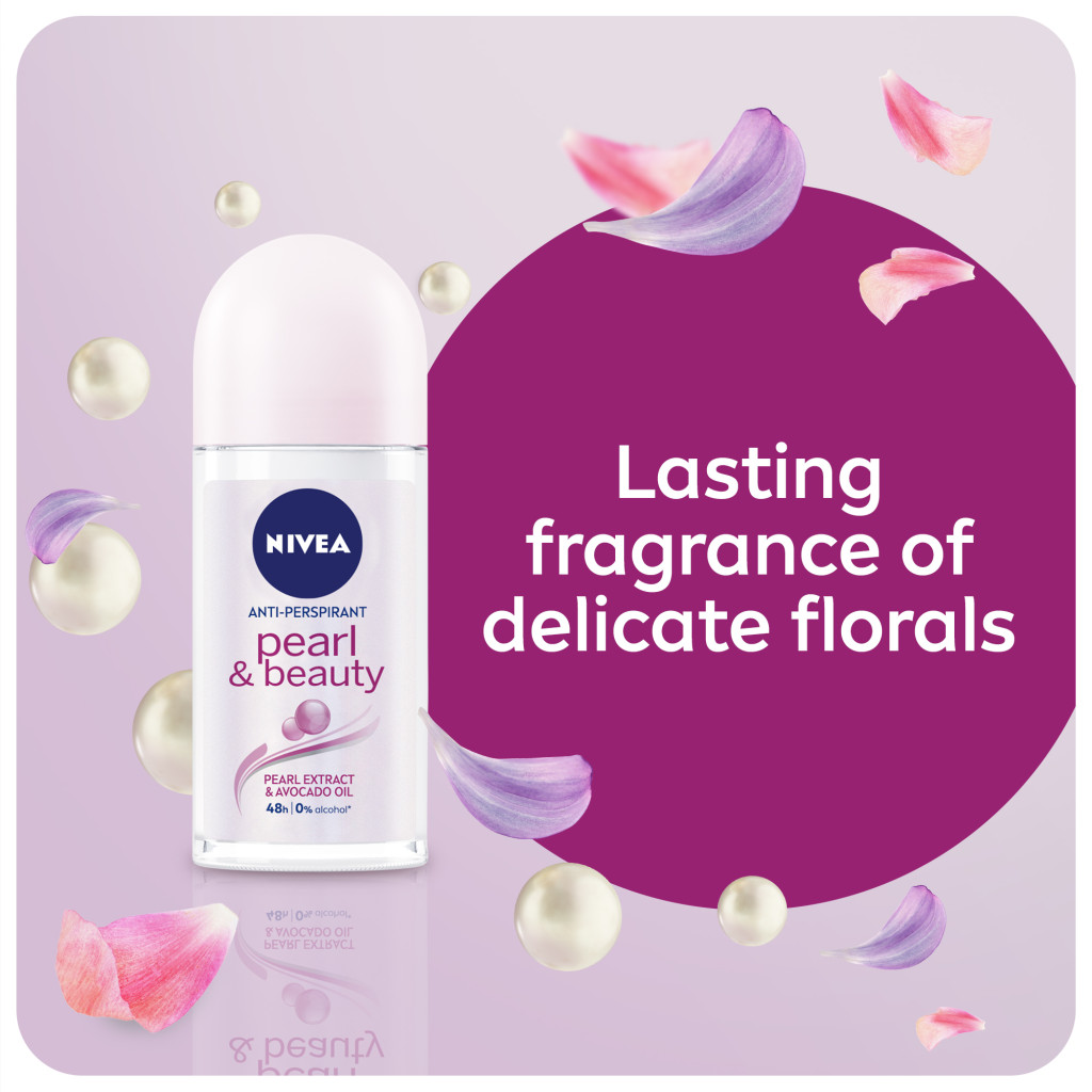 Nivea Deodorant Pearl & Beauty Roll- On 50ml