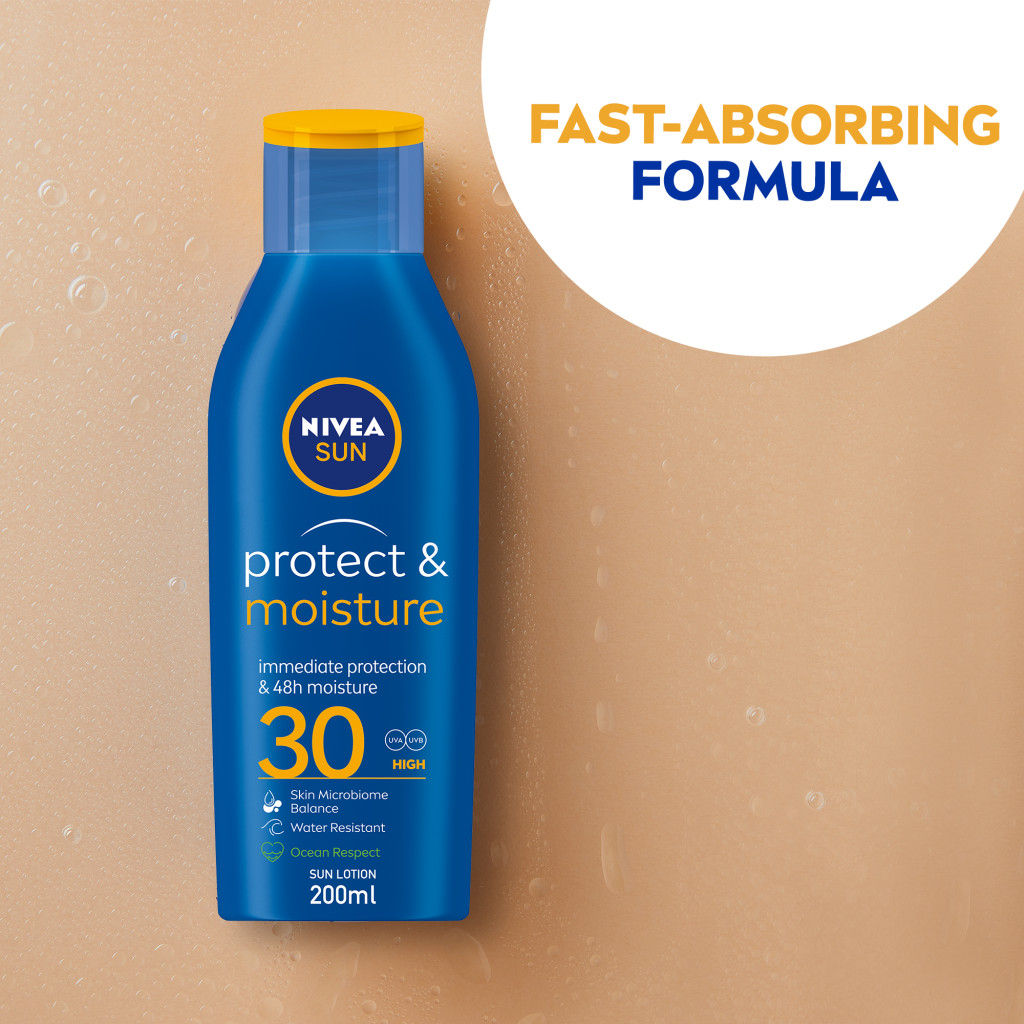 Nivea Sun Protect & Moisture (SPF30) Sun Lotion 200ml