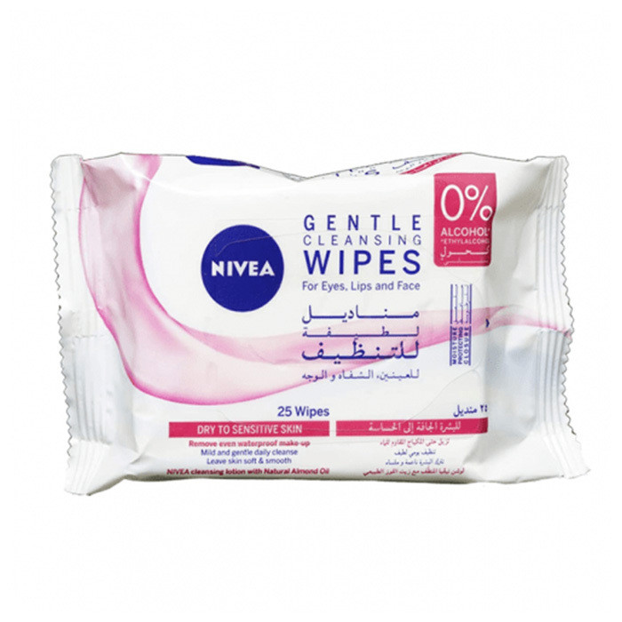 Buy Nivea Face 3in1 Gentle Cleansing Wipes 25s Life Pharmacy