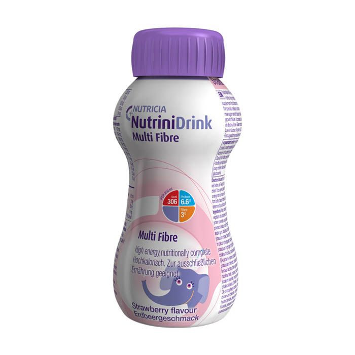 Nutrini Drink Strawberry 200 ml high-res product image