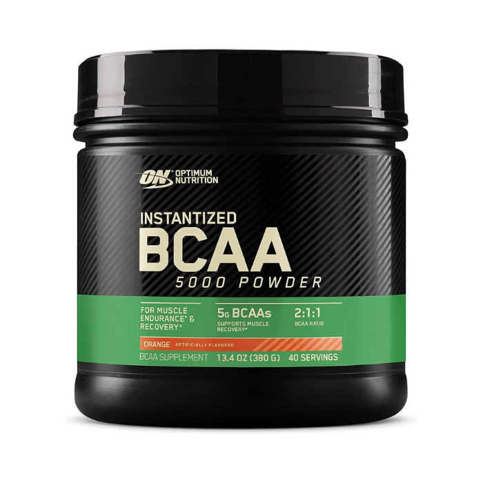 Optimum Nutrition Instantized Bcaa 5000 Powder Orange 380 g