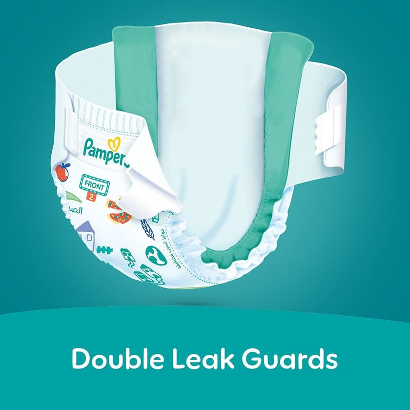Pampers Newborn Rash Protection Size 2 (3–8 kg) Aloe Vera, Leak-Guard Protection, Pack of 23