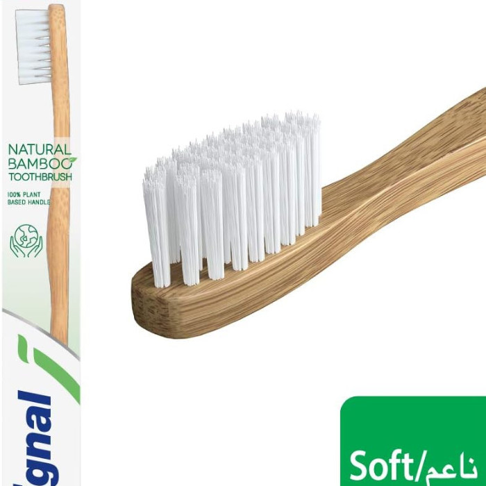 Signal Natural Bamboo Soft Toothbrush 1's