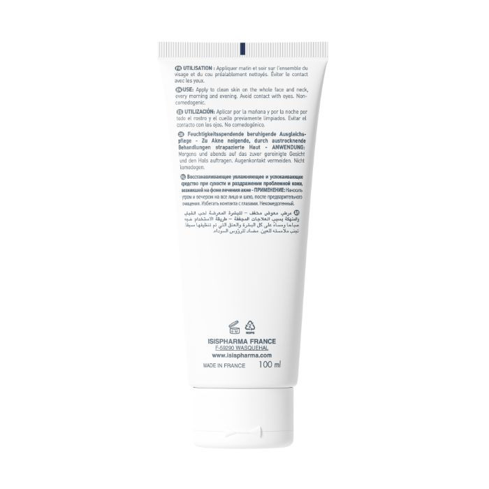 Isis Teen Derm Hydra Compensating Soothing Moisturizer, Hydrating & Restorative Cream for Acne-Prone Skin, 40ml