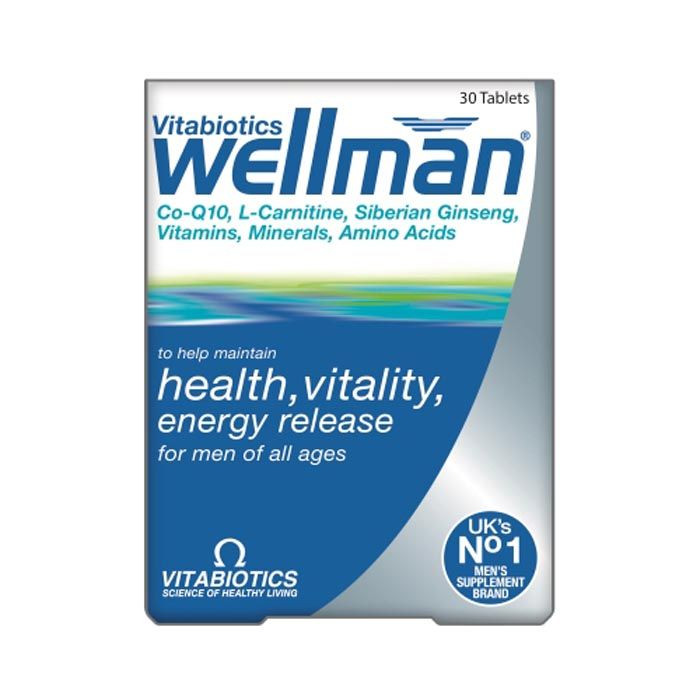 Vitabiotics Wellman 30 Tablets full-size gallery image