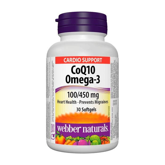 Buy ber Naturals Coq10 Omega3 834 mg 30's Softgels Life Pharmacy