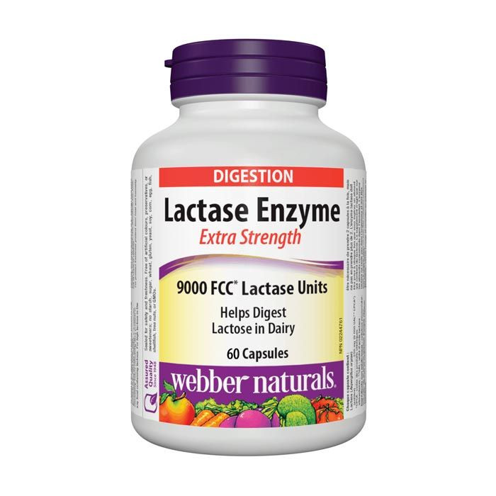 Buy ber Naturals Lactase Enzyme 60's Capsule Life Pharmacy