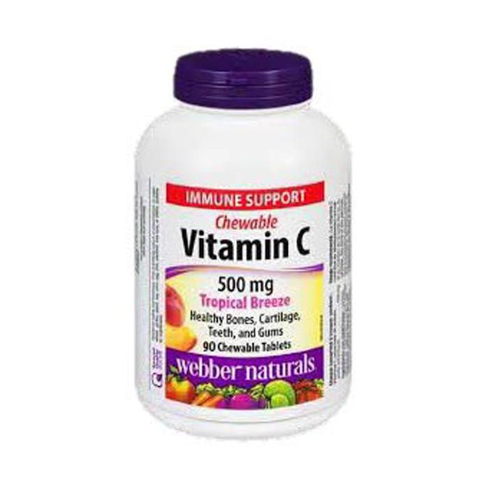 Buy ber Naturals Vitamin C 500 mg Tropical Easy 90's Life Pharmacy