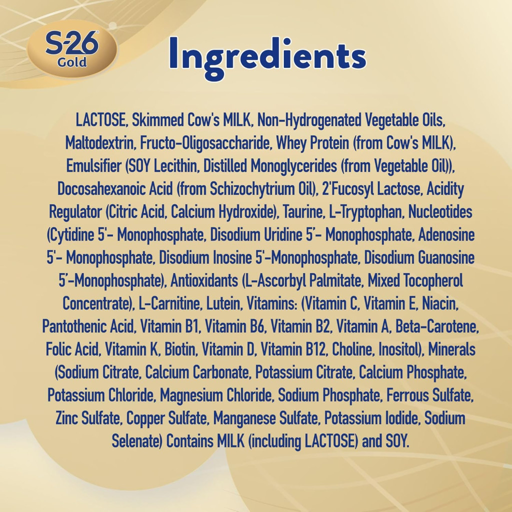 S-26 Gold Stage 3 Growing Up Formula Milk 400g for Toddlers 1–3 Years