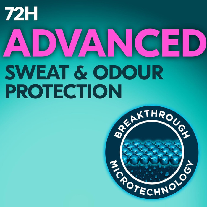 Rexona Advanced Protection Shower Fresh Antiperspirant Aerosol Deodorant - 72H Sweat & Odour Control – 150ml
