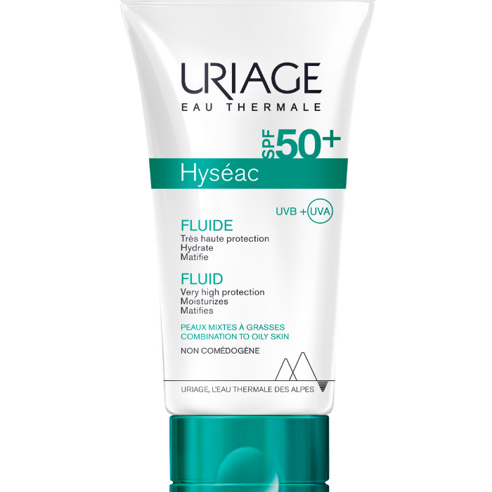 Uriage Hyseac SPF 50+ Fluid Matifying 50ml product gallery image