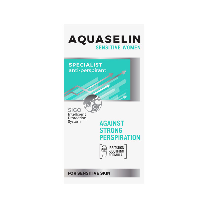 Aquaselin Sensitive Woman Antiperspirant Against Strong Perspiration
