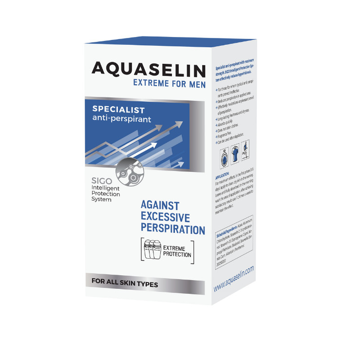 Aquaselin Extreme Men Antiperspirant Against Excessive Perspiration