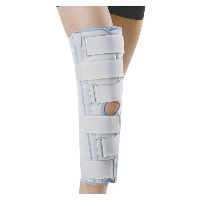 Buy Wellcare Knee Immobilizer 22 Grey Large Size Life Pharmacy