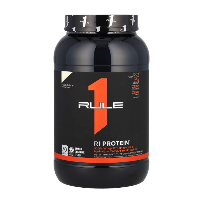 Rule1 Protein 30 Servings Vanilla Creme 1.98 Lb