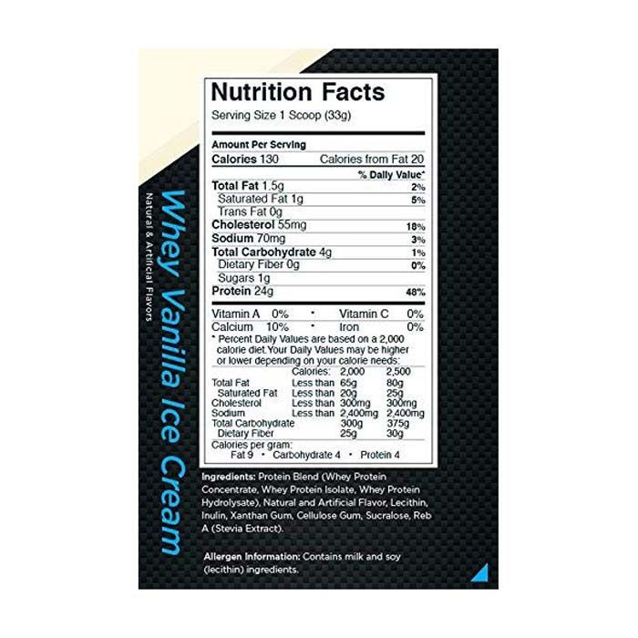 Rule1 Whey Blend 68 Servings Vanilla Cream 4.95 Lb