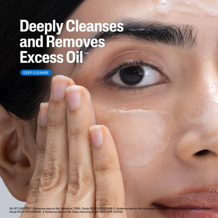 Cetaphil Oily Skin Cleanser, Deep‑Clean Gel for Combination to Oily, Sensitive Skin, 236ml