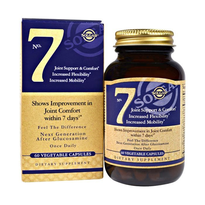 Solgar No. 7 Vegetable Capsules 60s - alternate view