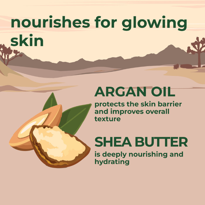 Petal Fresh Pure Argan Oil & Shea Body Scrub -Deep Exfoliation, Hydrating Vegan Scrub for Smooth, Radiant Skin 16 oz