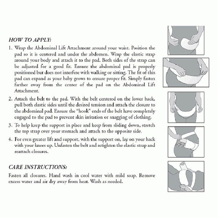 Fla Soft Form Maternity Belt-Small Lavender