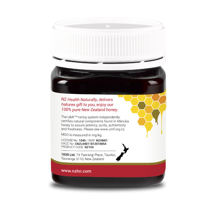 NZ Health UMF 10+ Manuka Honey, Immunity, Digestion & Natural Wellness Boost – 250g