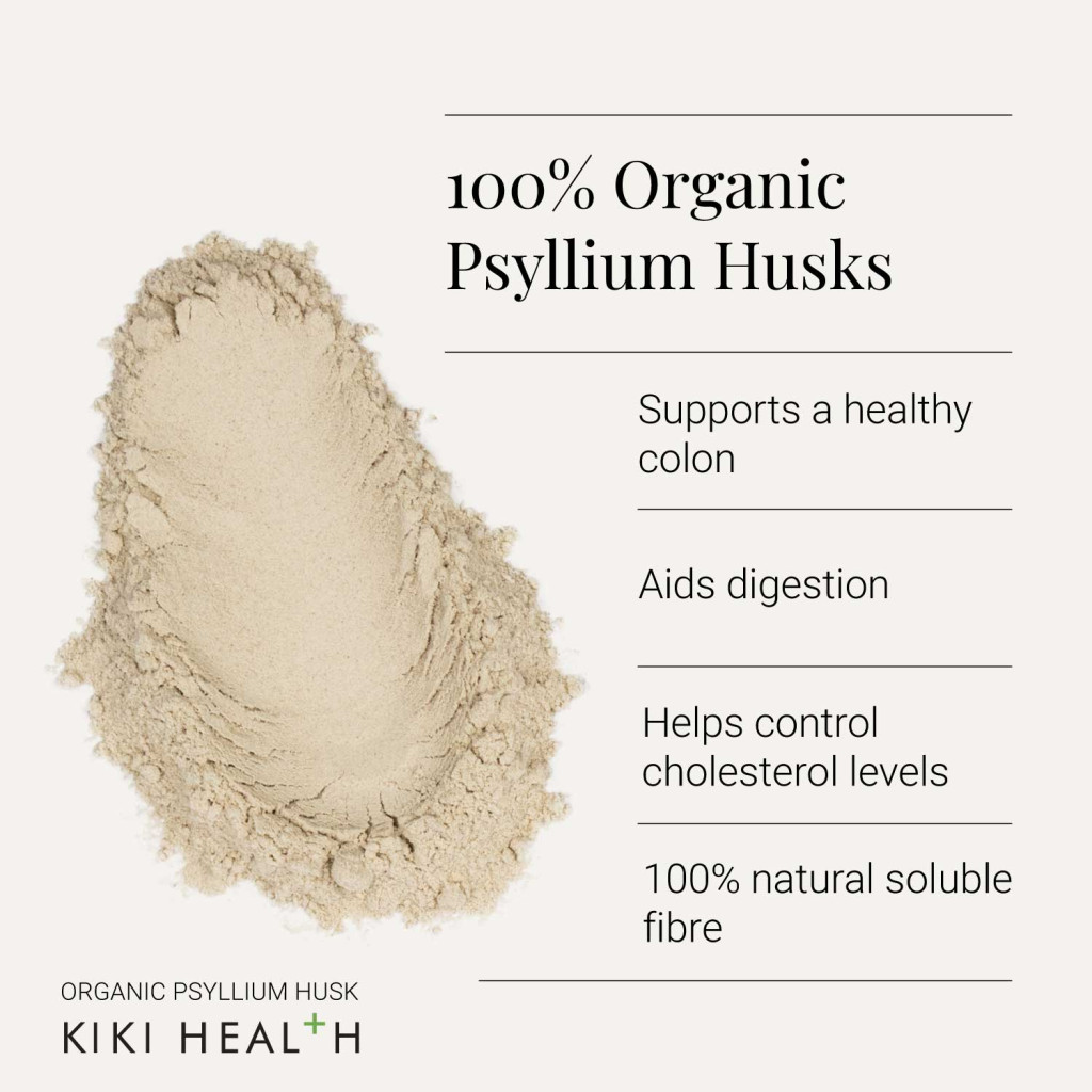 KIKI Health Organic Psyllium Husks 275g