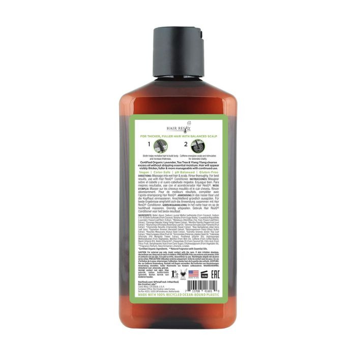 Petal Fresh Pure Hair Resq Shampoo for Oily Hair, Clarifying, Lightweight Cleanser for Fresh Scalp, 355ml