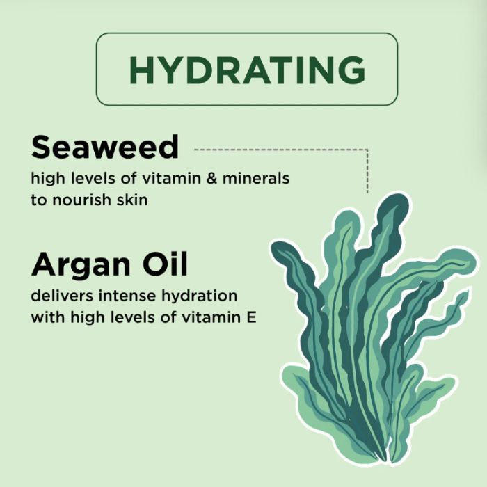 Petal Fresh Pure Hydrating Body Wash, Seaweed and Argan Oil, Moisturizing for Soft Skin, 475ml