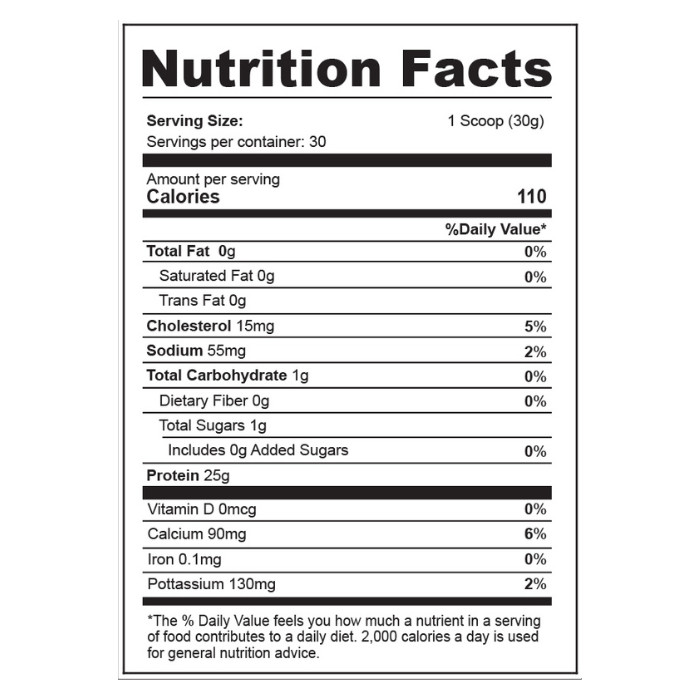 Muscle Core Nutrition Iso  Whey 2lb Vanilla