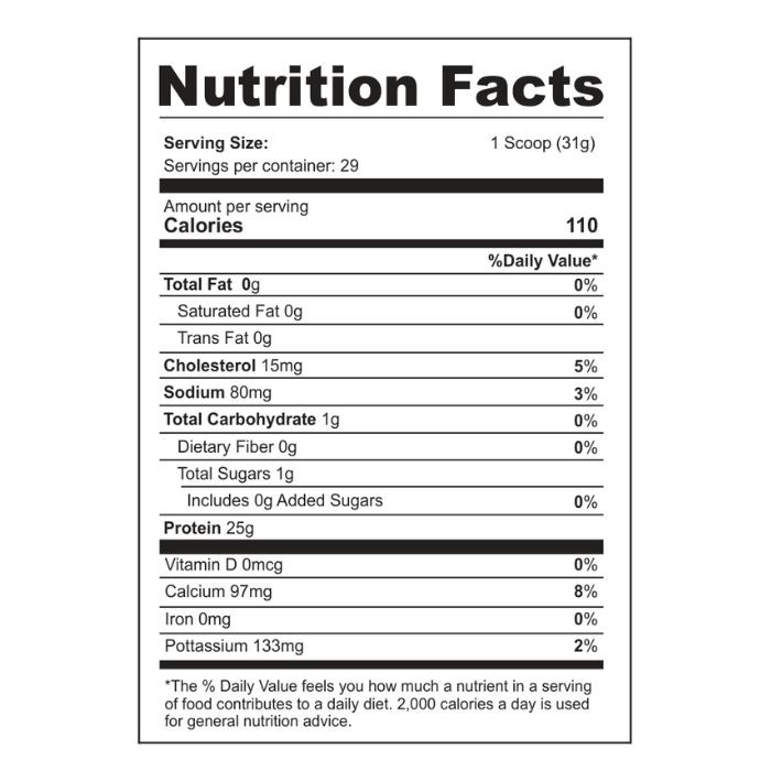 Muscle Core Nutrition ISO Whey Protein, Strawberry, Fast Absorption, High Protein, Low Carb, 2lb