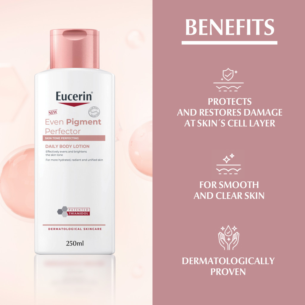 Eucerin Even Pigment Perfector Whitening Body Lotion 250ml With Thiamidol