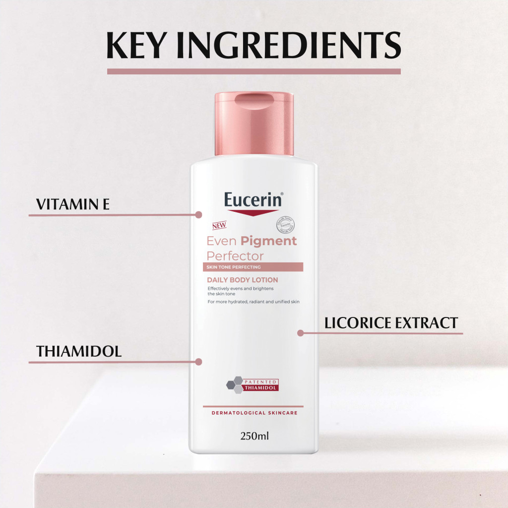 Eucerin Even Pigment Perfector Whitening Body Lotion 250ml With Thiamidol