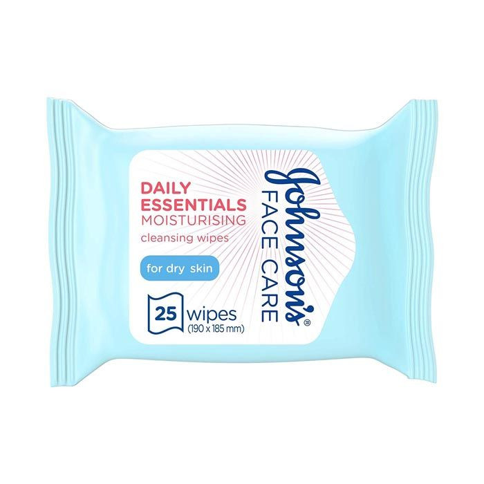 Johnson's Wipes Nourishing Dry 25's 1+1 Free