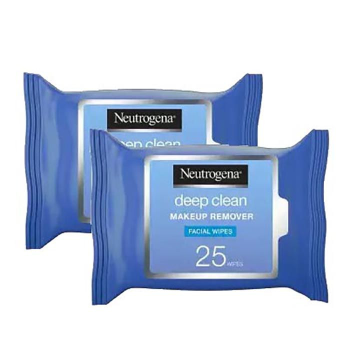 Buy Neutrogena Deep Clean Makeup Remover Wipes 25's 1+1 Life Pharmacy
