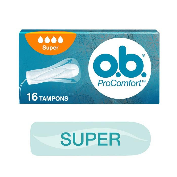 Buy Ob Super Tampons 16's Life Pharmacy