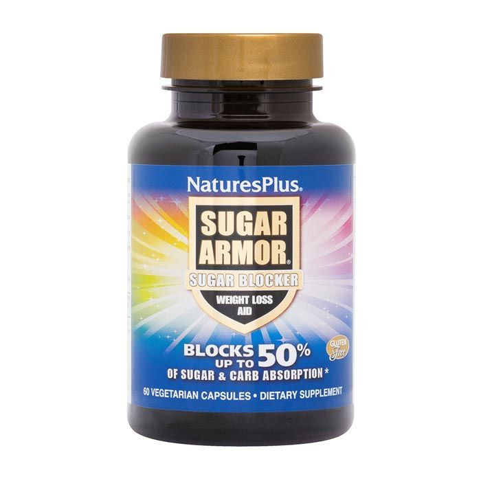 Buy Natures Plus Sugar Armor Sugar Blocker 60 Vegetarian capsules