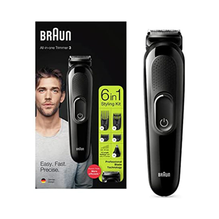 Buy Braun Multi groomer 6In1 Face&Head Trimming Kit Life Pharmacy