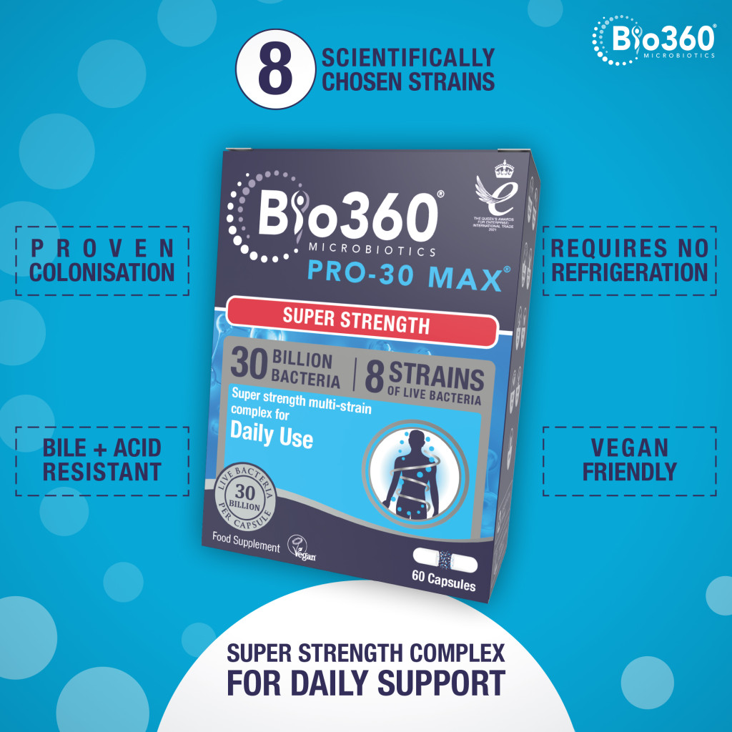 Natures Aid Pro-30 Max (30Bilion Daily Probiotic) 60 Capsules