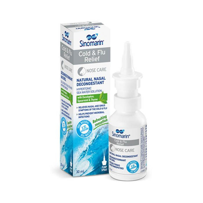 Sinomarin Cold & Flu Nasal Solution 30 ml