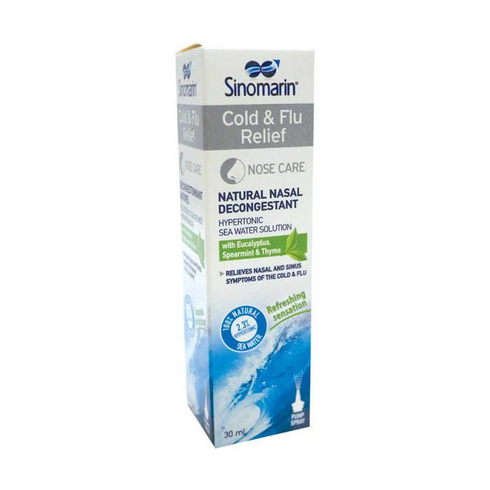 Sinomarin Cold & Flu Nasal Solution 30 ml