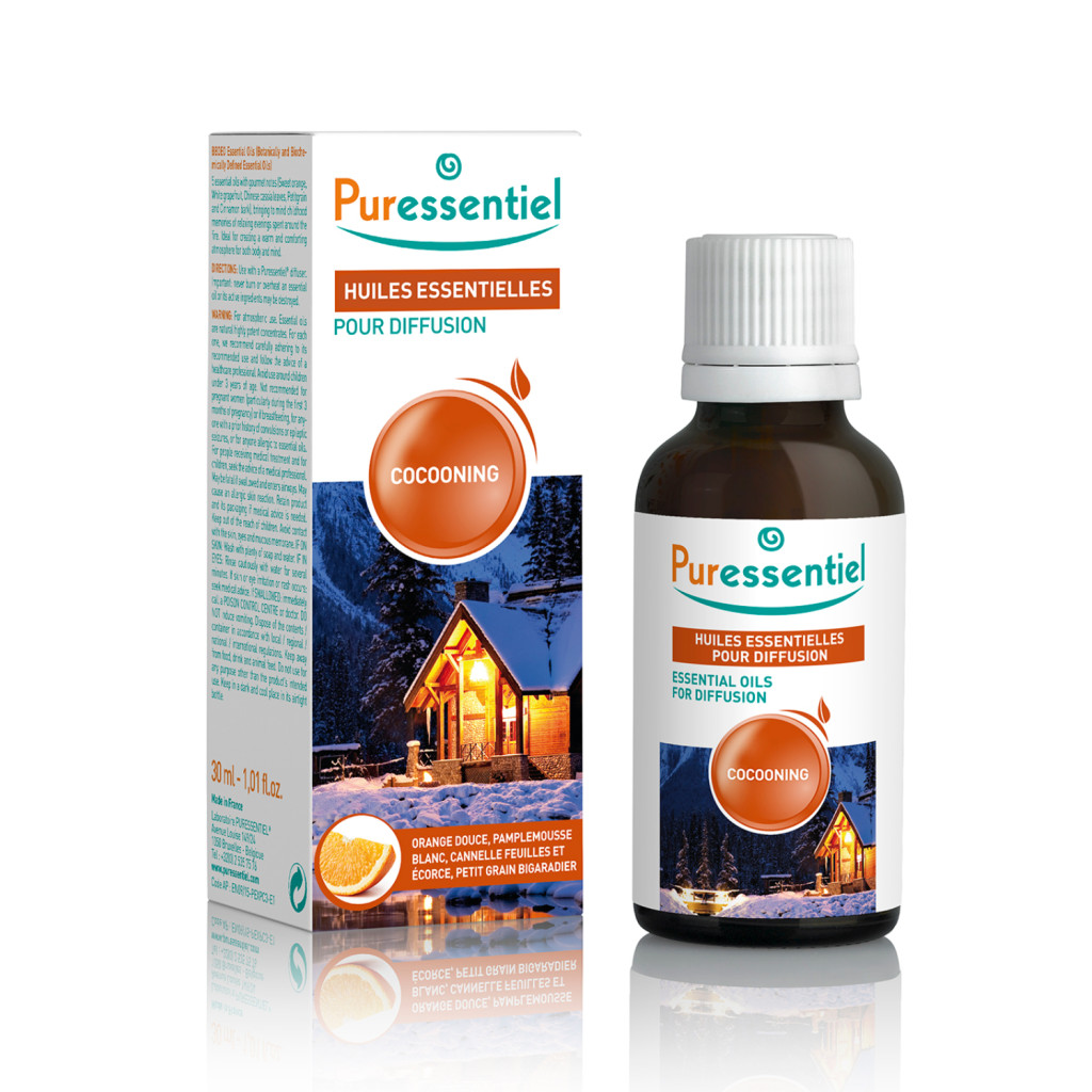 Puressentiel Essential Oils for Diffusion Cocooning 30ml