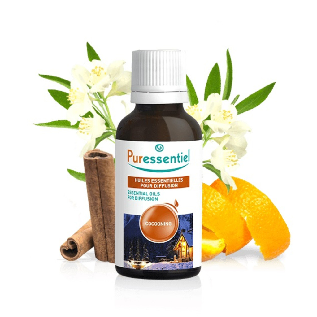 Puressentiel Essential Oils for Diffusion Cocooning 30ml