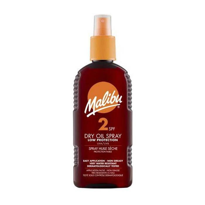 Buy Malibu Dry Oil (SPF 2) Spray 200ml online at best price in the UAE