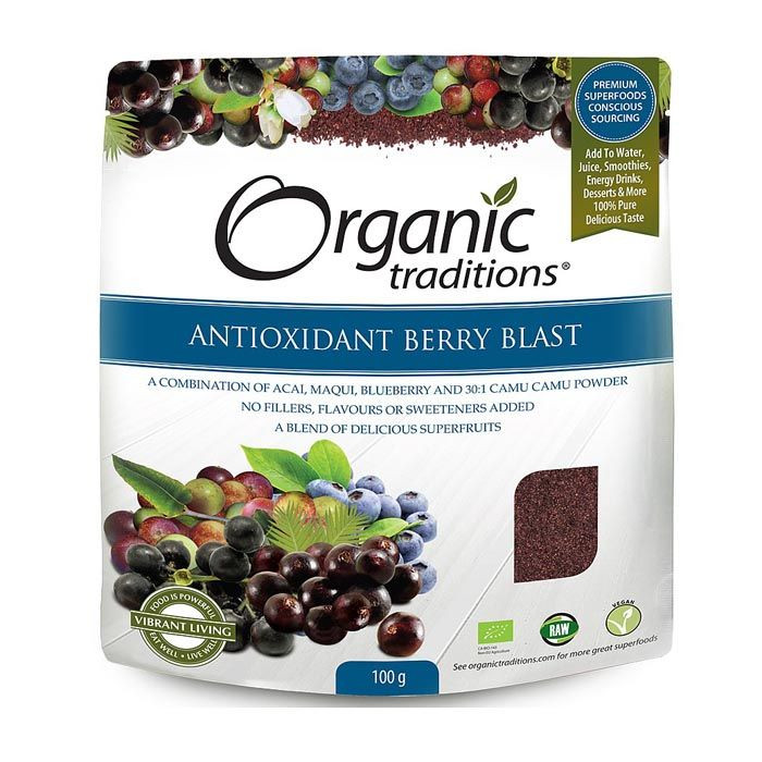 Organic Traditions Antioxidant Berry Blast 100 g